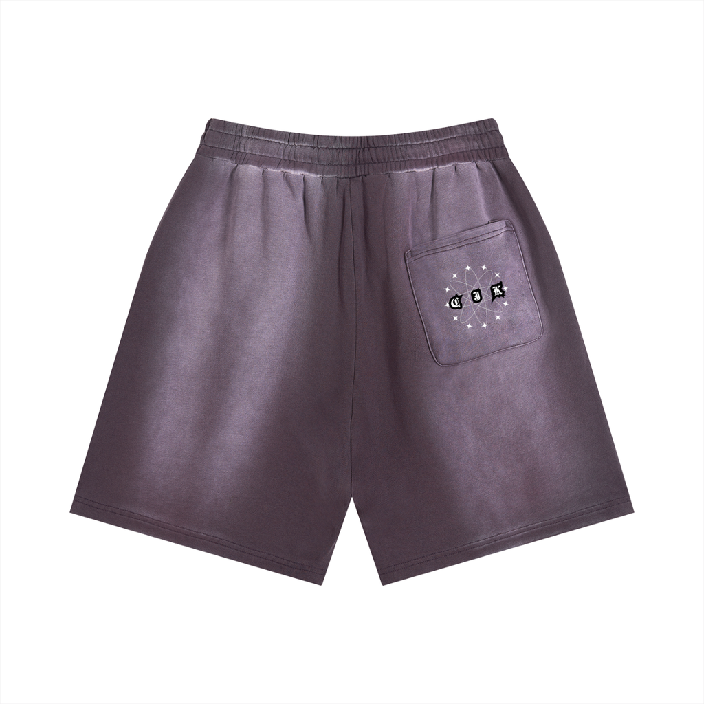 The World Is Yours Distressed Shorts