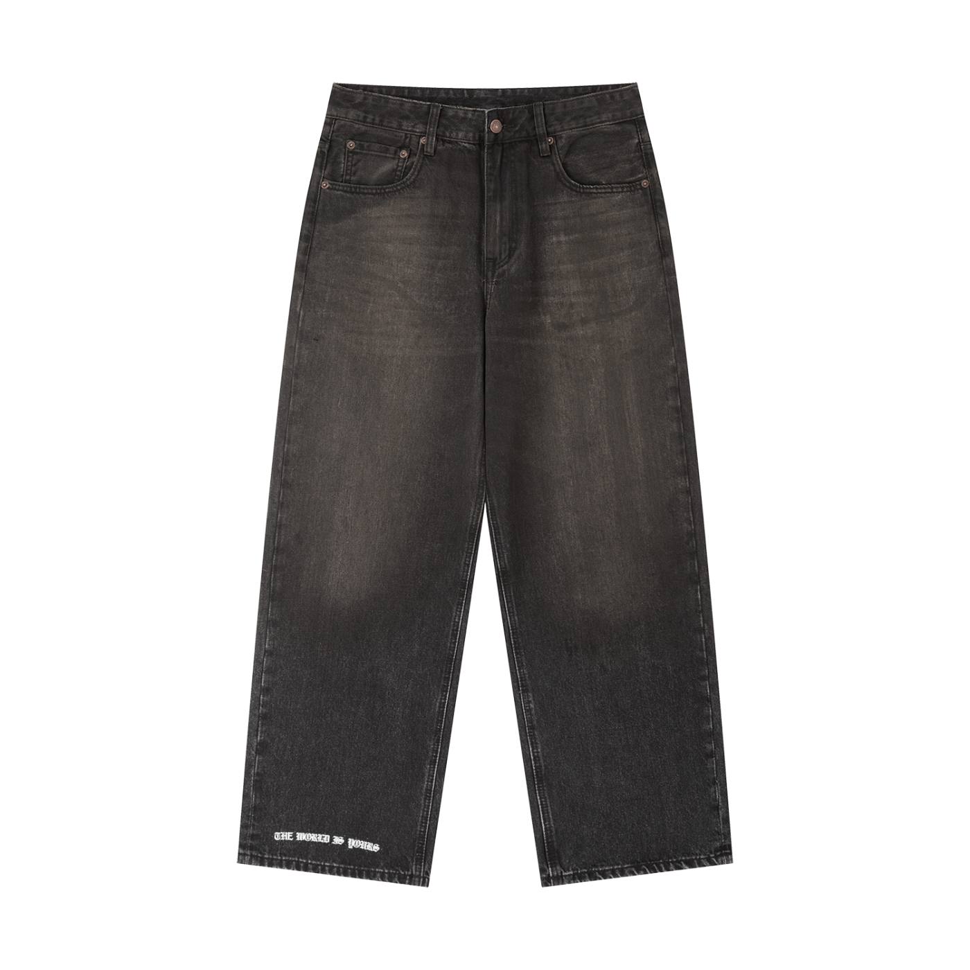 The World is Yours Denim Pants