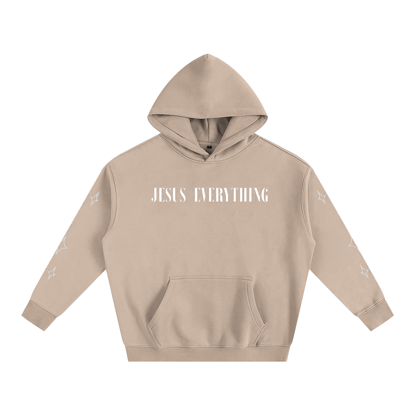 Jesus>Everything Oversized Comfort Hoodie