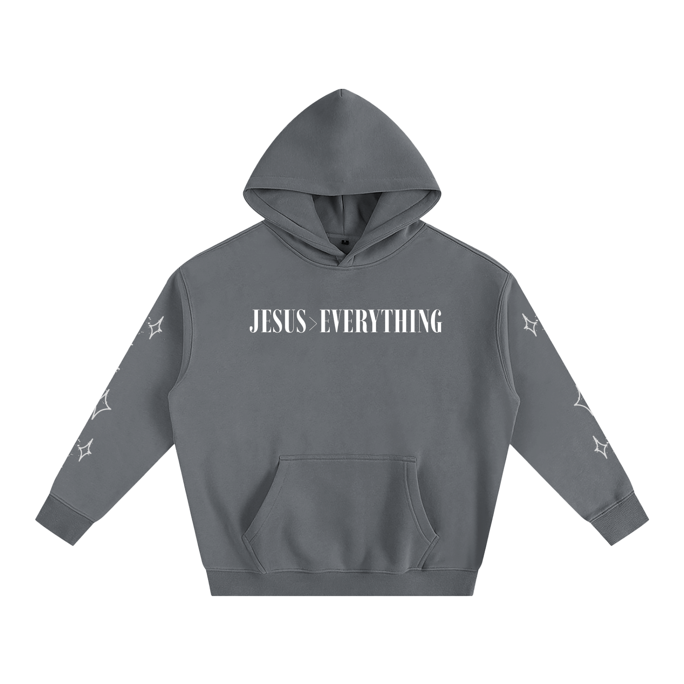 Jesus>Everything Oversized Comfort Hoodie