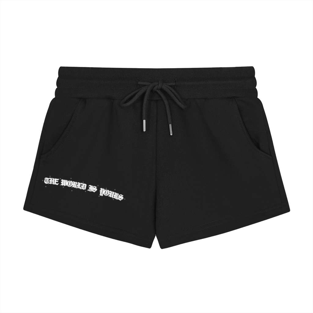 The World Is Yours Drawstring Shorts