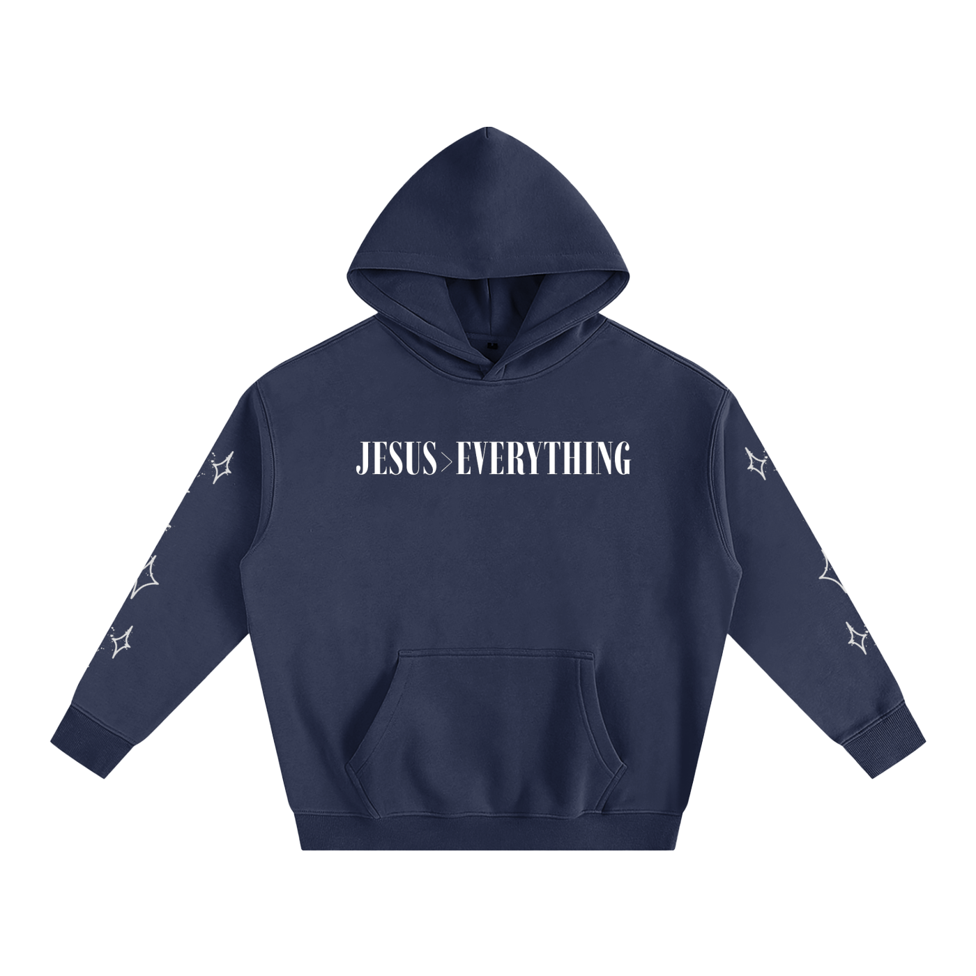 Jesus>Everything Oversized Comfort Hoodie