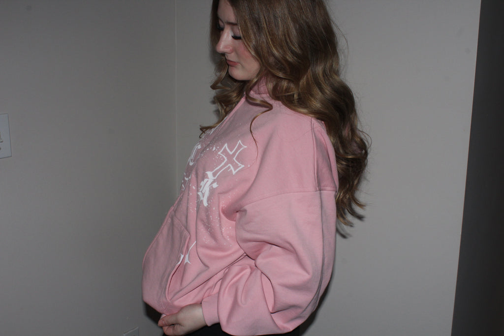 CJK Cross Oversized Unisex Zip Up