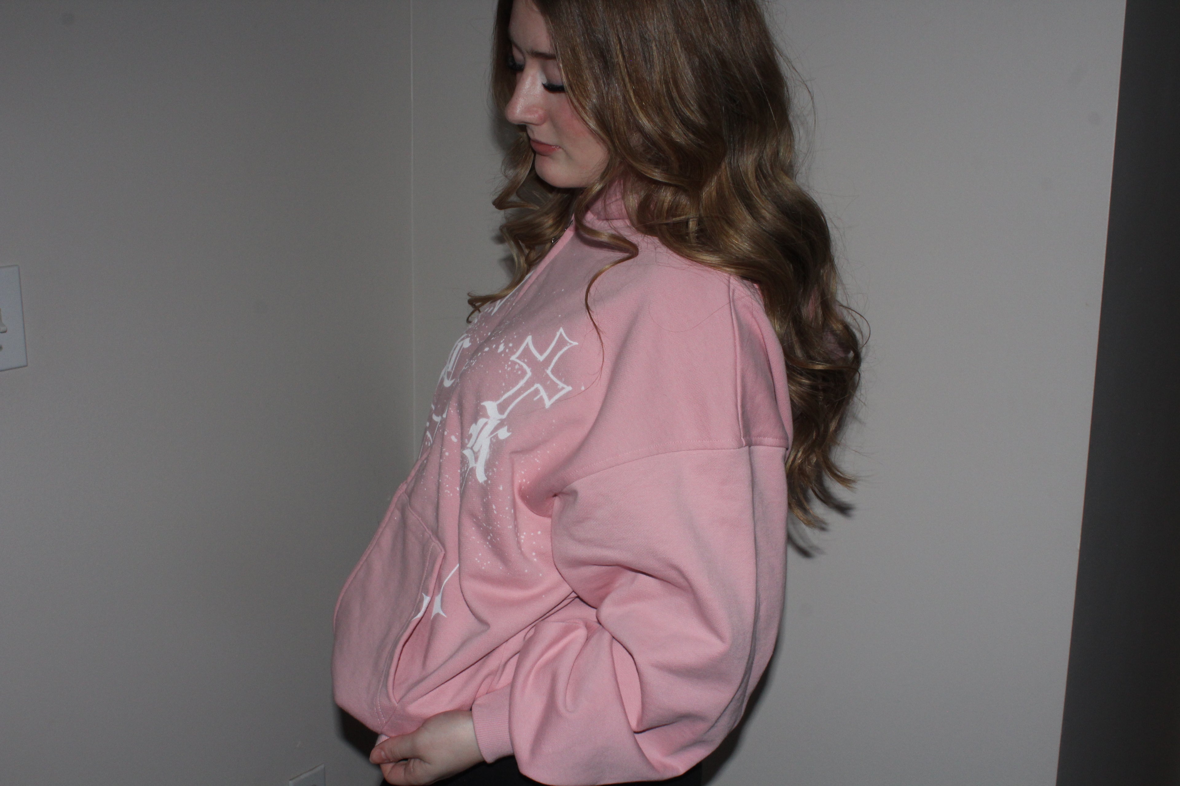 CJK Cross Oversized Unisex Zip Up