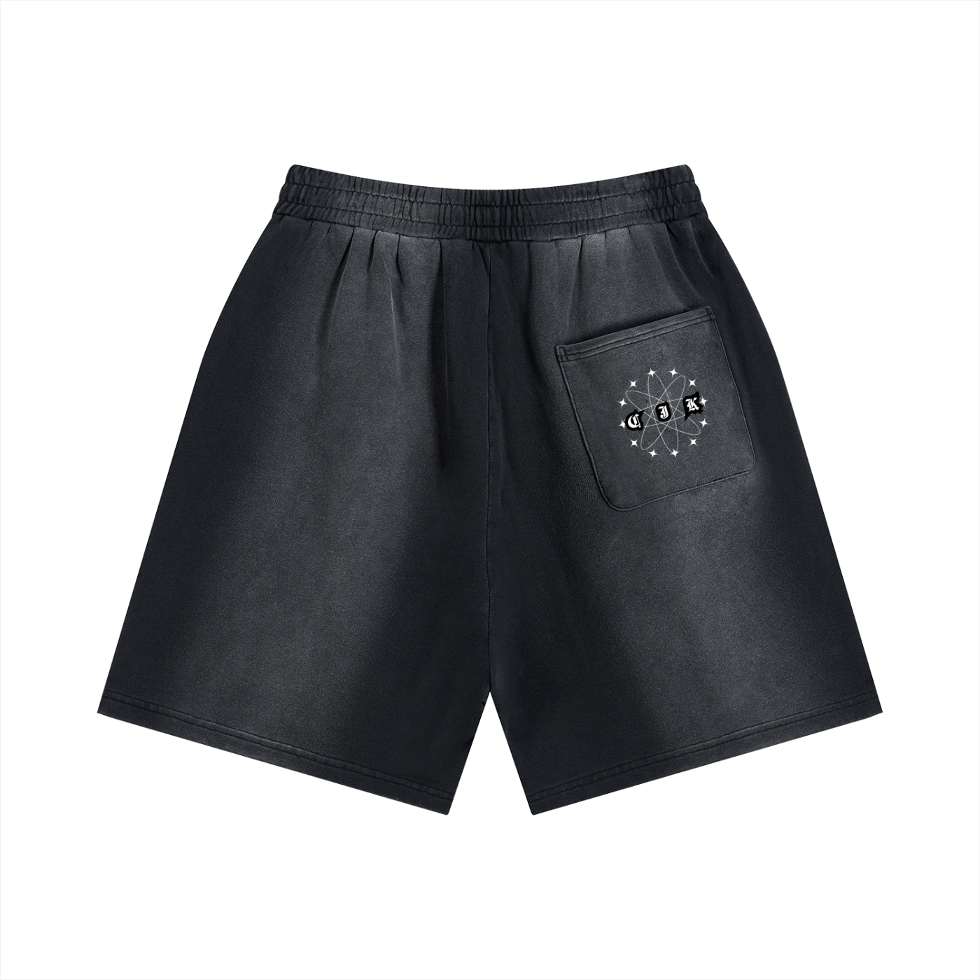 The World Is Yours Distressed Shorts