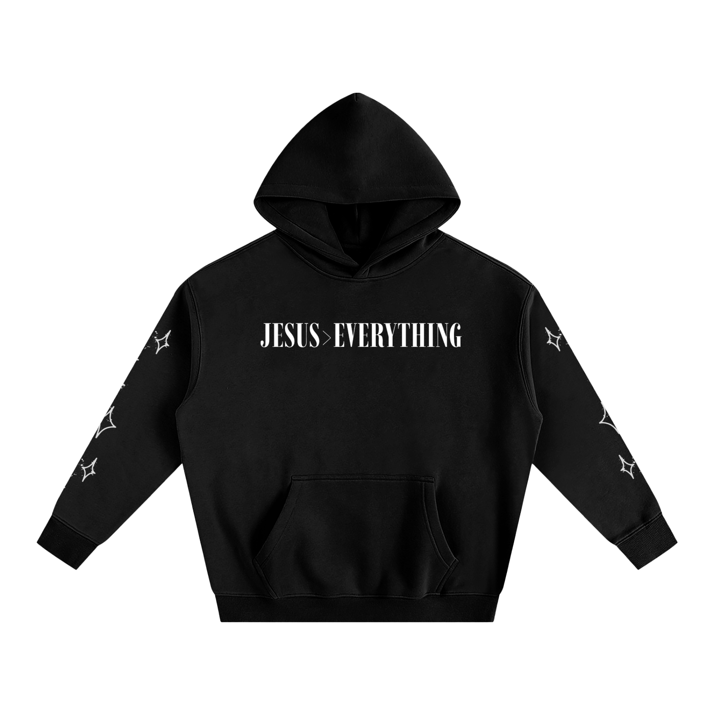 Jesus>Everything Oversized Comfort Hoodie