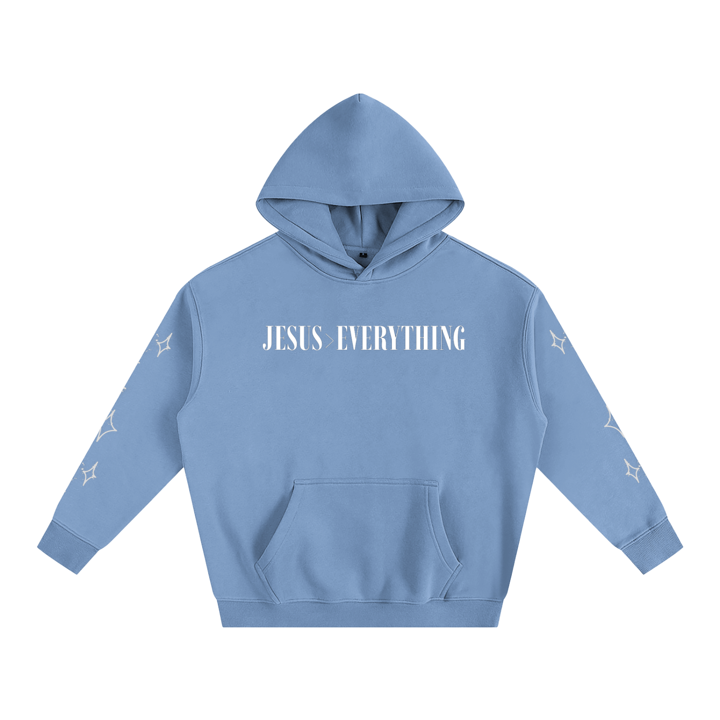 Jesus>Everything Oversized Comfort Hoodie