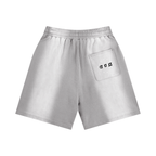 The World Is Yours Distressed Shorts