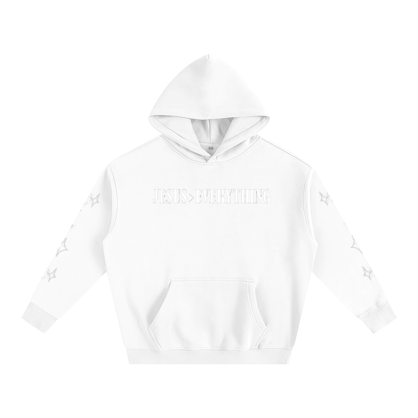 Jesus>Everything Oversized Comfort Hoodie
