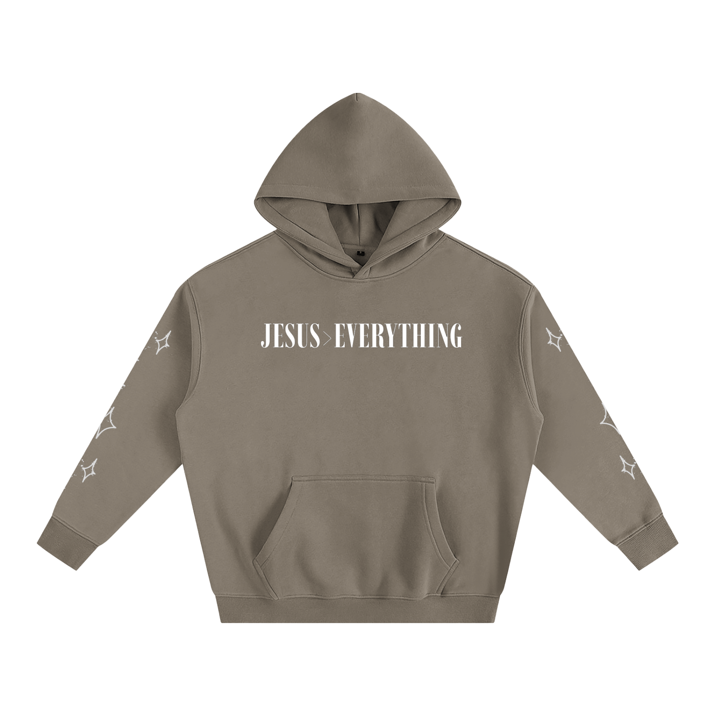 Jesus>Everything Oversized Comfort Hoodie