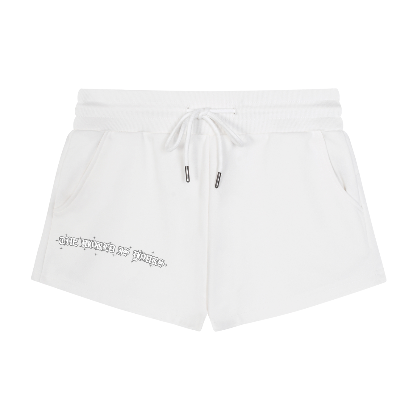 The World Is Yours Drawstring Shorts