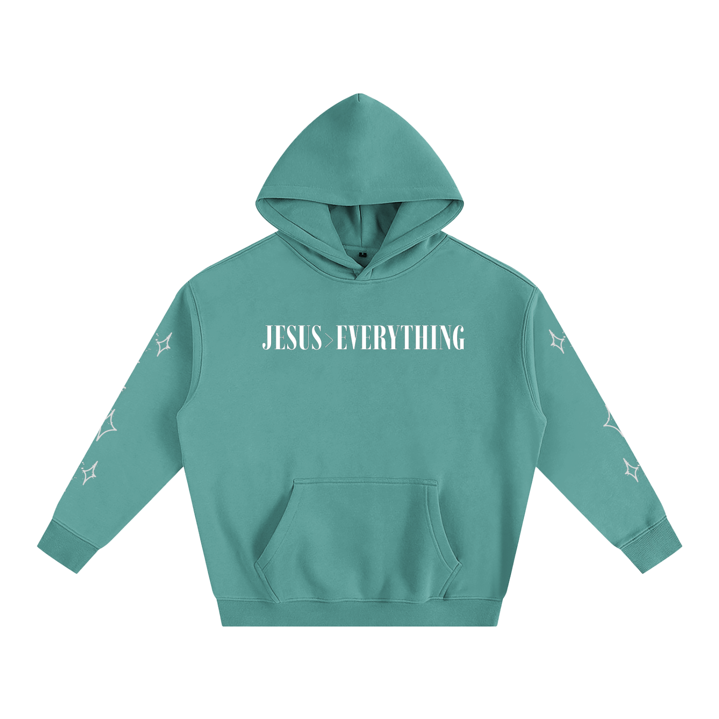 Jesus>Everything Oversized Comfort Hoodie